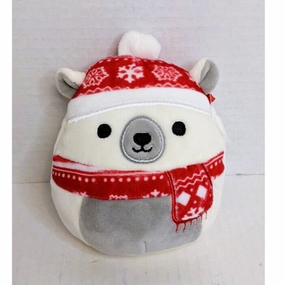 2020 Kellytoy Squishmallows NORMA THE GNOME & BROOKE THE POLAR BEAR 4.5" Set 2 - Picture 7 of 11